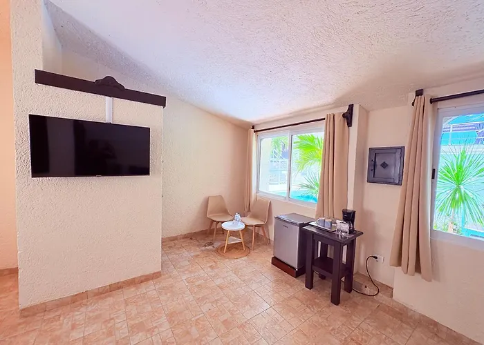 Aparthotel Condohotel Luciana Deluxe Queen Oceanview With Sofabed Playa del Carmen